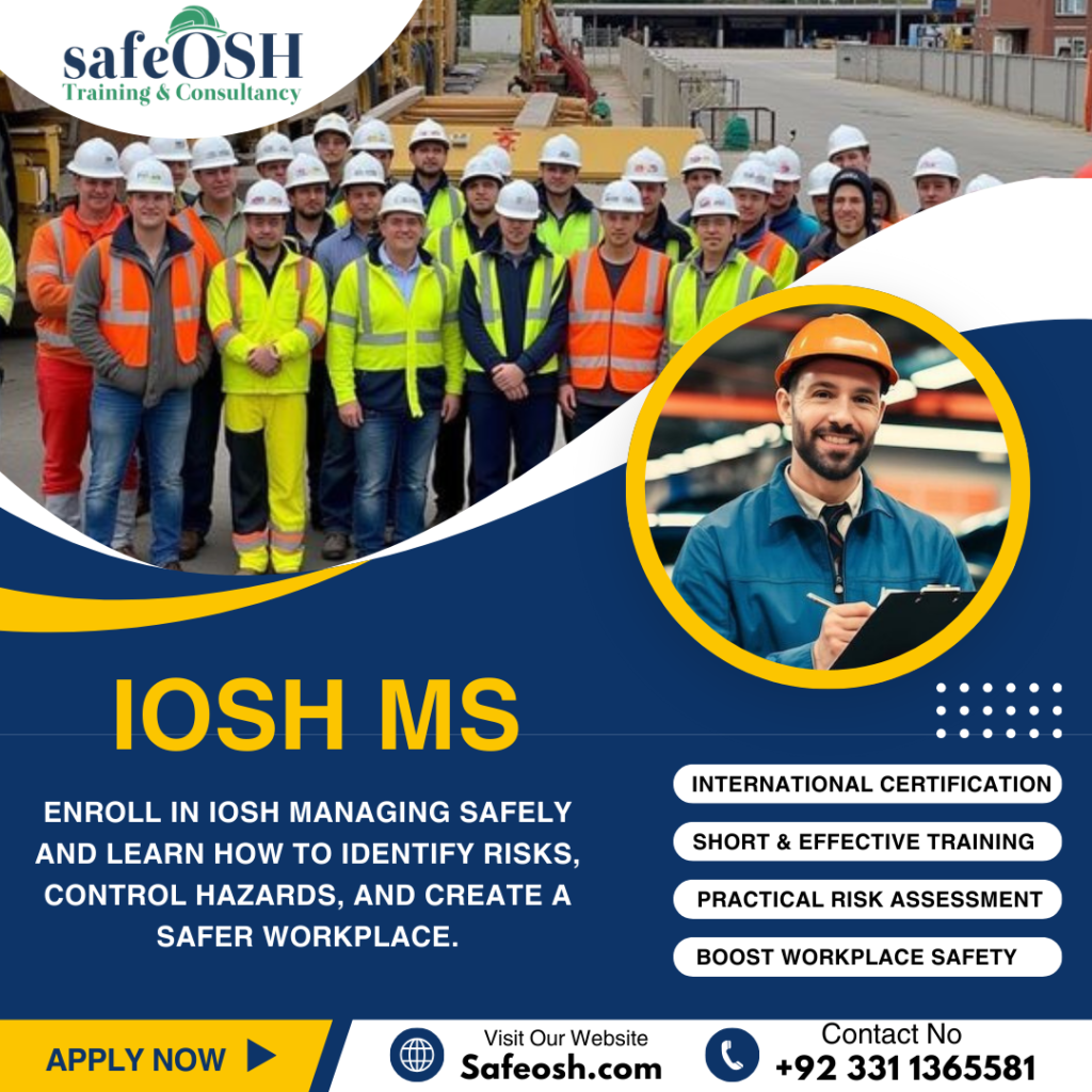 IOSH MS Course in Karachi Pakistan