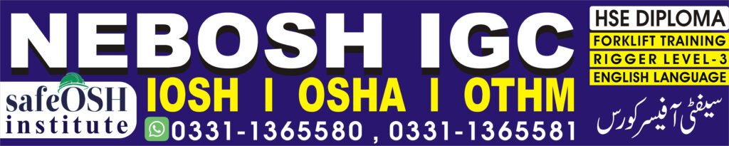 NEBOSH IGC Course in Karachi